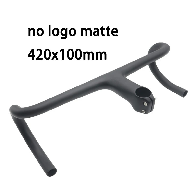 Carbon Road Bicycle Integrated Handleba Stem 28.6mm 380-460mm Bicycle Parts