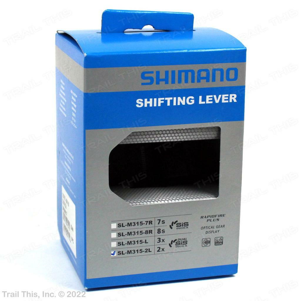 Shimano Altus SL-M315-2L 2-Speed Bicycle Left Rapidfire Plus Trigger Shifter