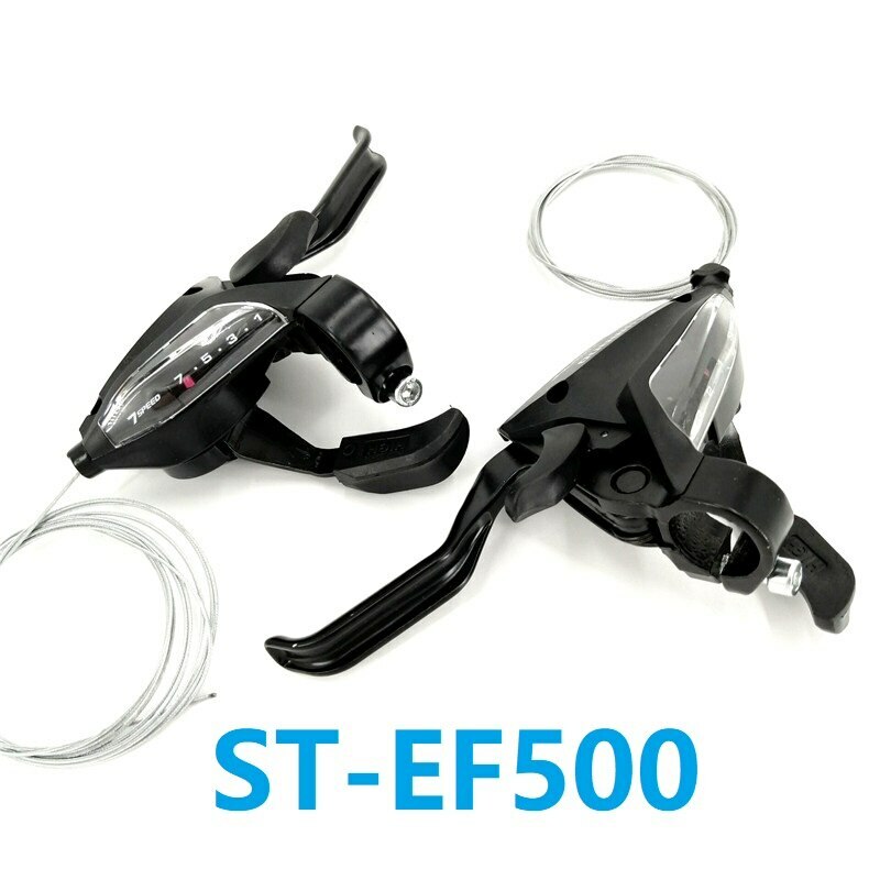 SHIMANO ST-EF500 3/7/8 Speed Bicycle Shifter Set MTB Bike Brake Lever Fit EF51