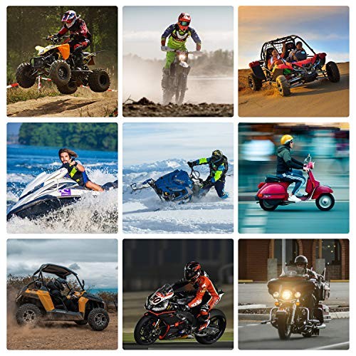 – AGM Motorcycle Battery 12V 4Ah for 50cc Scooter SA50 Elite LX, YTX4L-BS