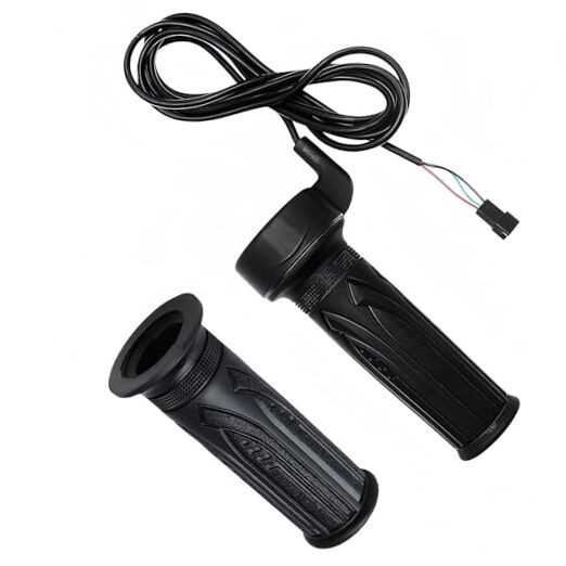20X Full Twist Throttle Grip（SM Plug） for Ebike 12V-72V, Universal Electric