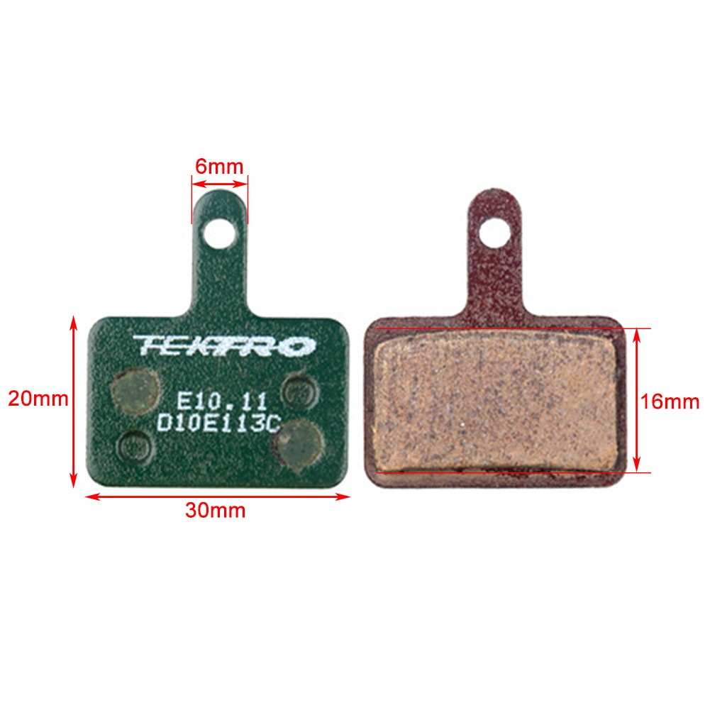 Tektro E10.11 Performance Metal Ceramic Compound Brake Pad Return Spring 4 Pairs