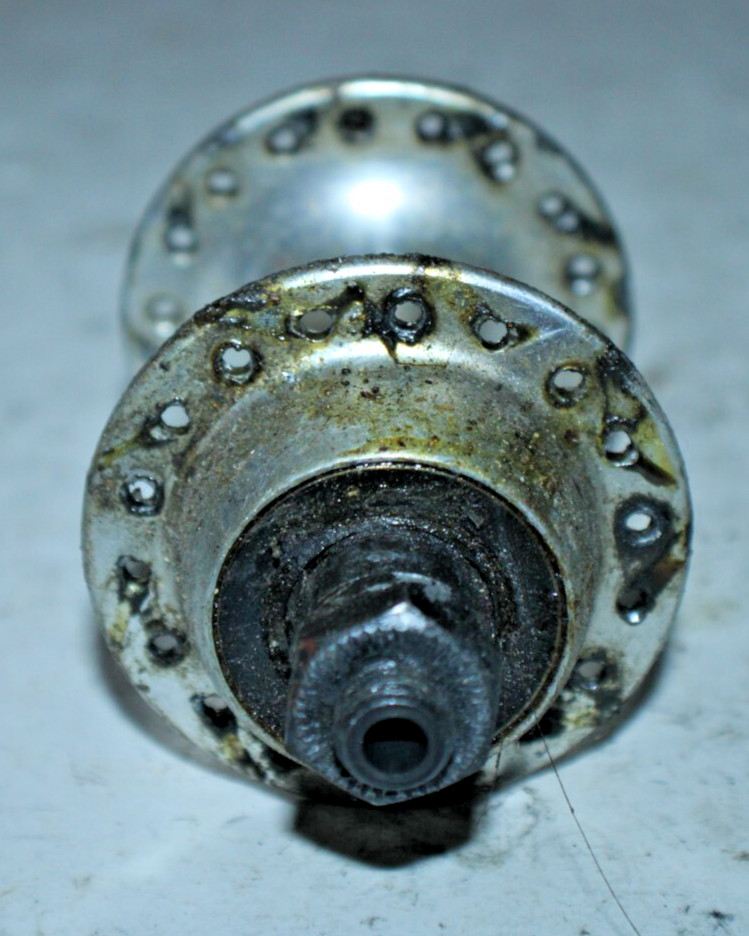 Vintage Rear Road Bike Hub Freewheel Silver 36H 134mm 6 Speed Fast USA Shipping!