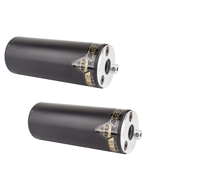 Black Ops BMX NyloLite Axle Pegs -Black – 3/8 or 14mm axle-super hard nylon