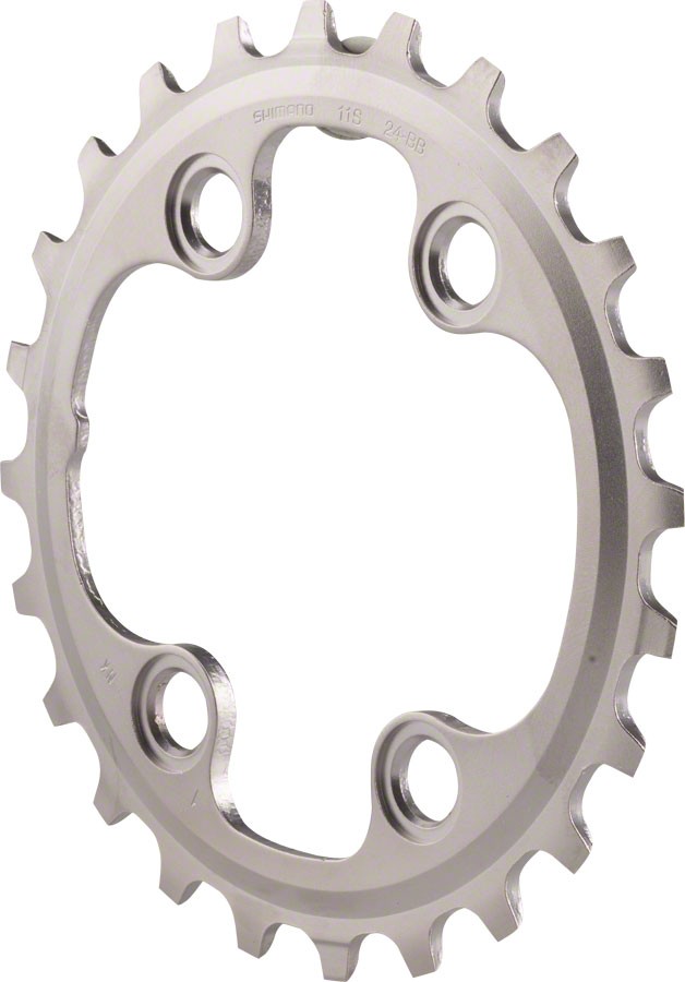 XT M8000 11-Speed – Shimano XT M8000 24t 64mm 11-Speed Inner Chainring for