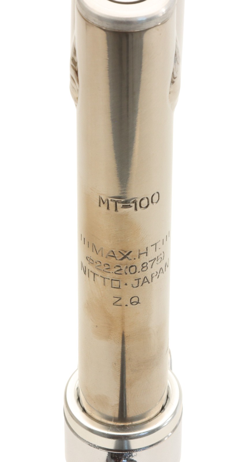Nitto MT-100 1″ Titanium Quill Stem 130mm 25.4mm Clamp Silver 110° Rare NEW NOS