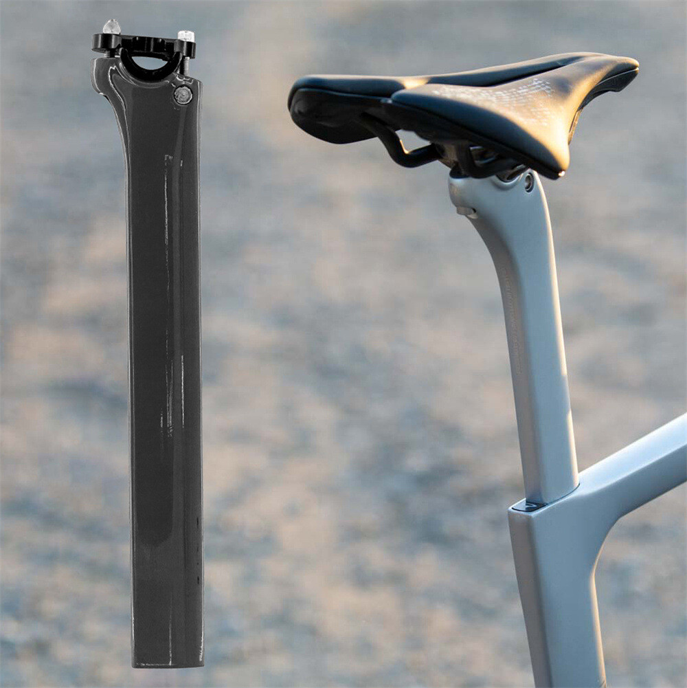 Full Carbon 340mm 0mm Offset Bicycle Seatpost for DOGMA F Bike Frame