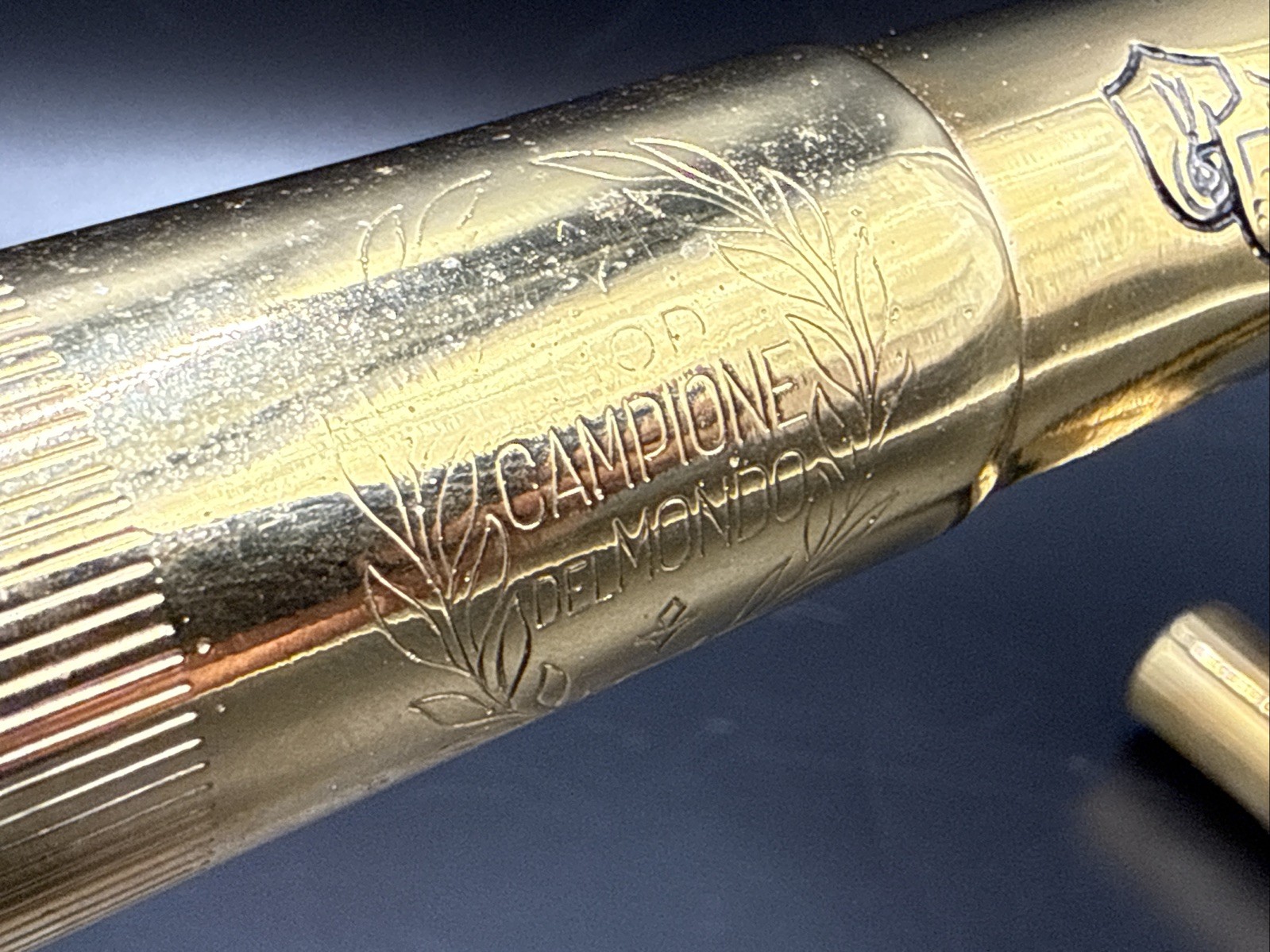 GOLD PLATED Cinelli Campione del Mondo 42cm Handlebar Campagnolo 50th Pa G2U