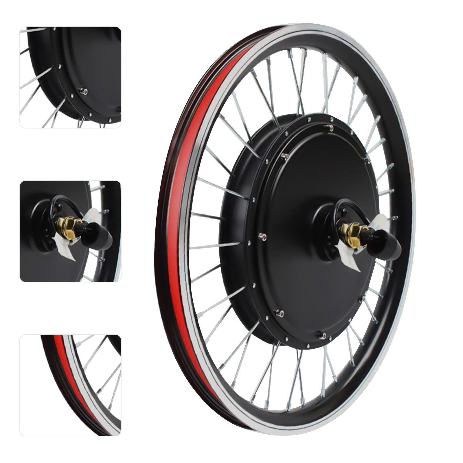 20″ 1000W Front Wheel 48V Electric Bicycle Bike Motor Conversion Kit Hub eBike