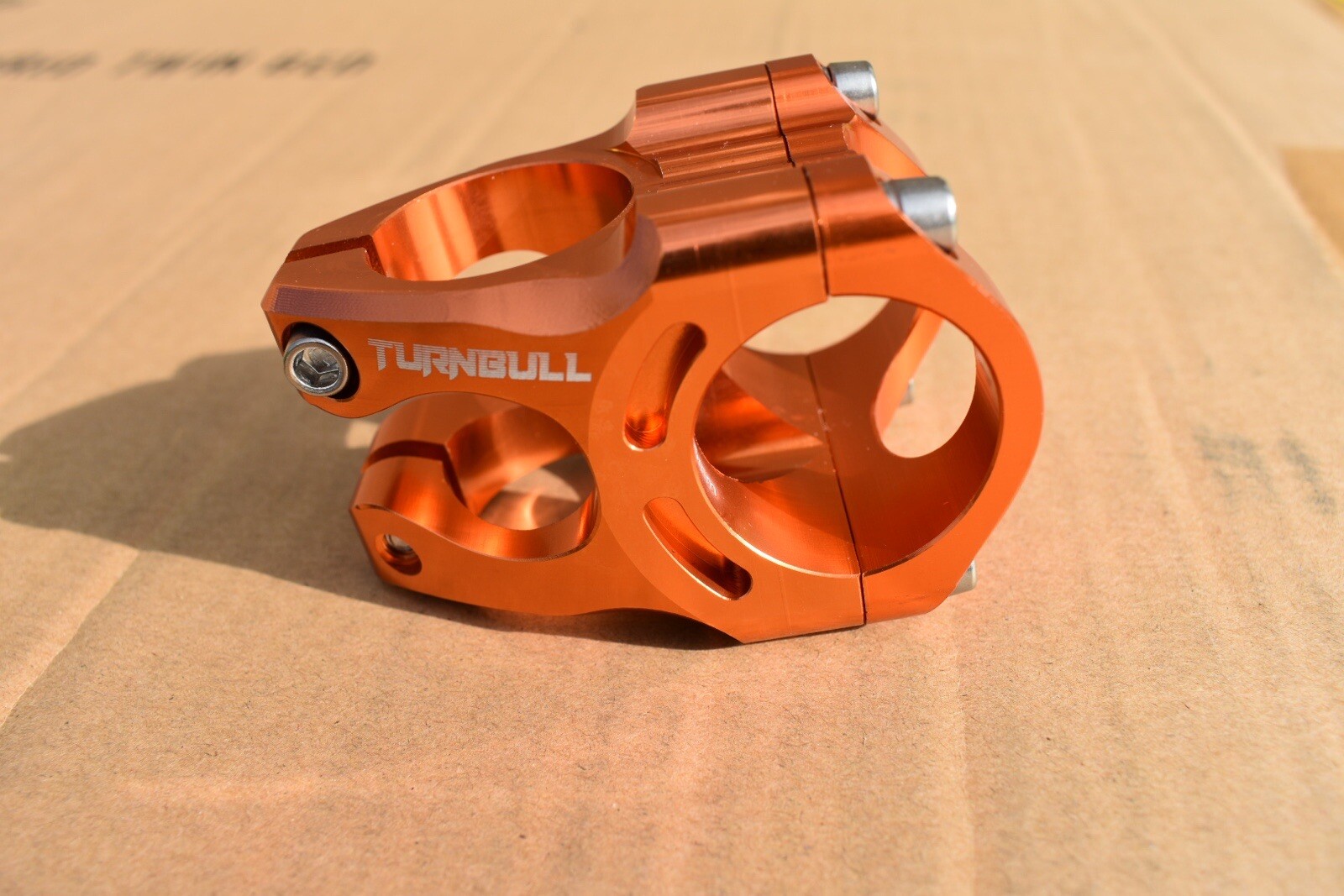 Turnbull Components 2023 MTB Stem 31.8 mm 35 mm 0° Orange New Take Off
