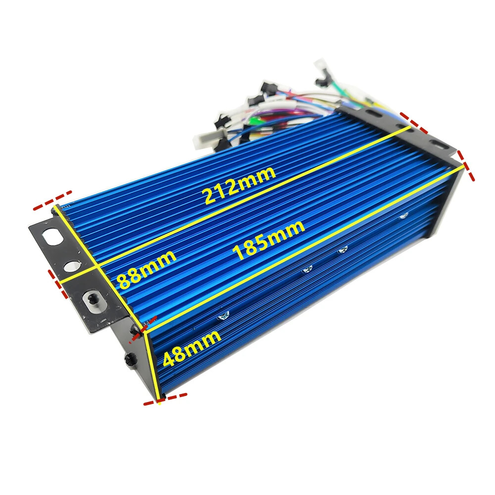 36V 48V 60V 72V 1000W 2000W Universal Electric Bike Scooter Brushless Controller
