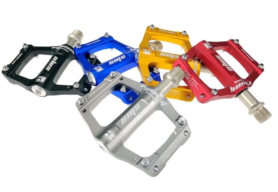 Ultralight CNC Aluminum Mountain Bike Platform MTB 3 Bearings Non-slip Pedals