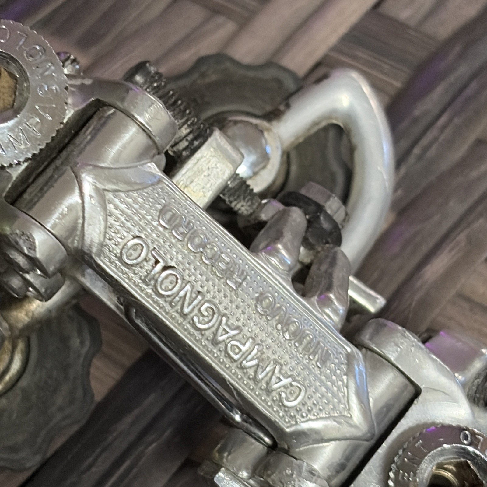 Vintage Campagnolo Nuovo Record Rear Derailleur Italy Road Classic