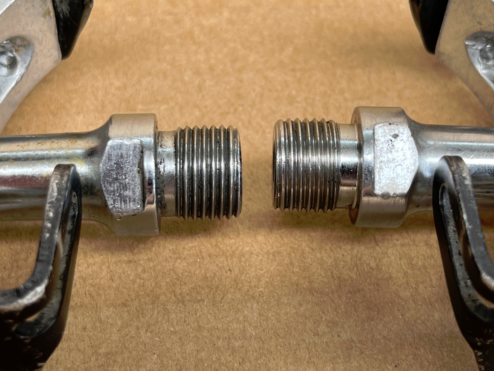 Vintage Suntour XC Pro WTB Grease Guard 9/16” Mountain Bike Pedals Made In Japan