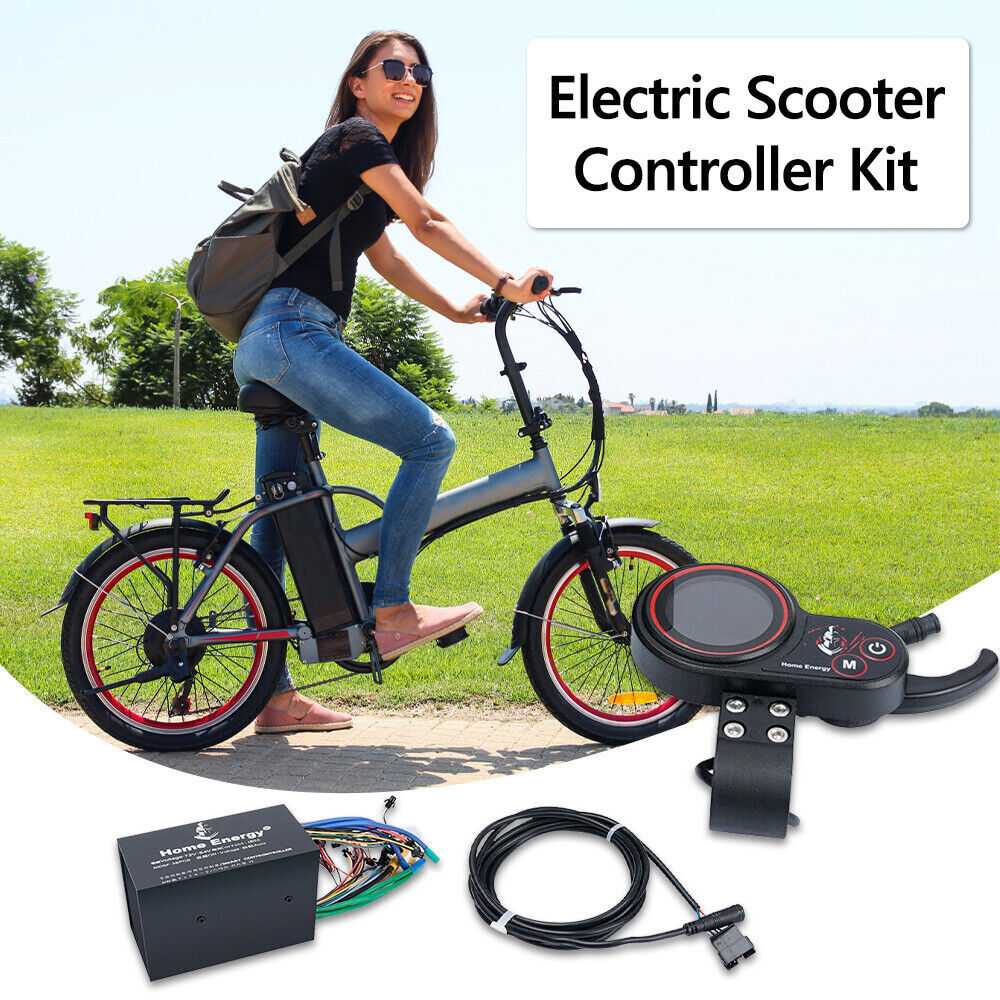 Electric Bicycle Scooter Dual Drive Controller LCD display Kit 48v60v72v 50A