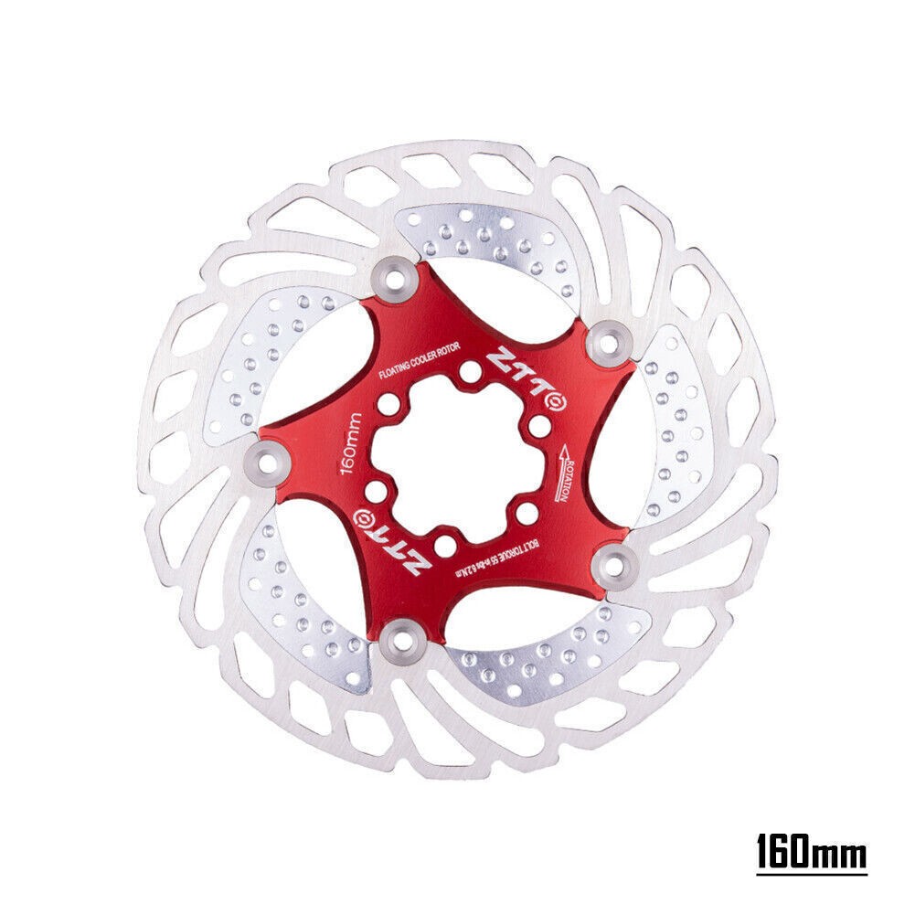 203/180/160/140mm ZTTO Bike Brake Disc Cool Floating Rotor MTB Gravel Road Bike