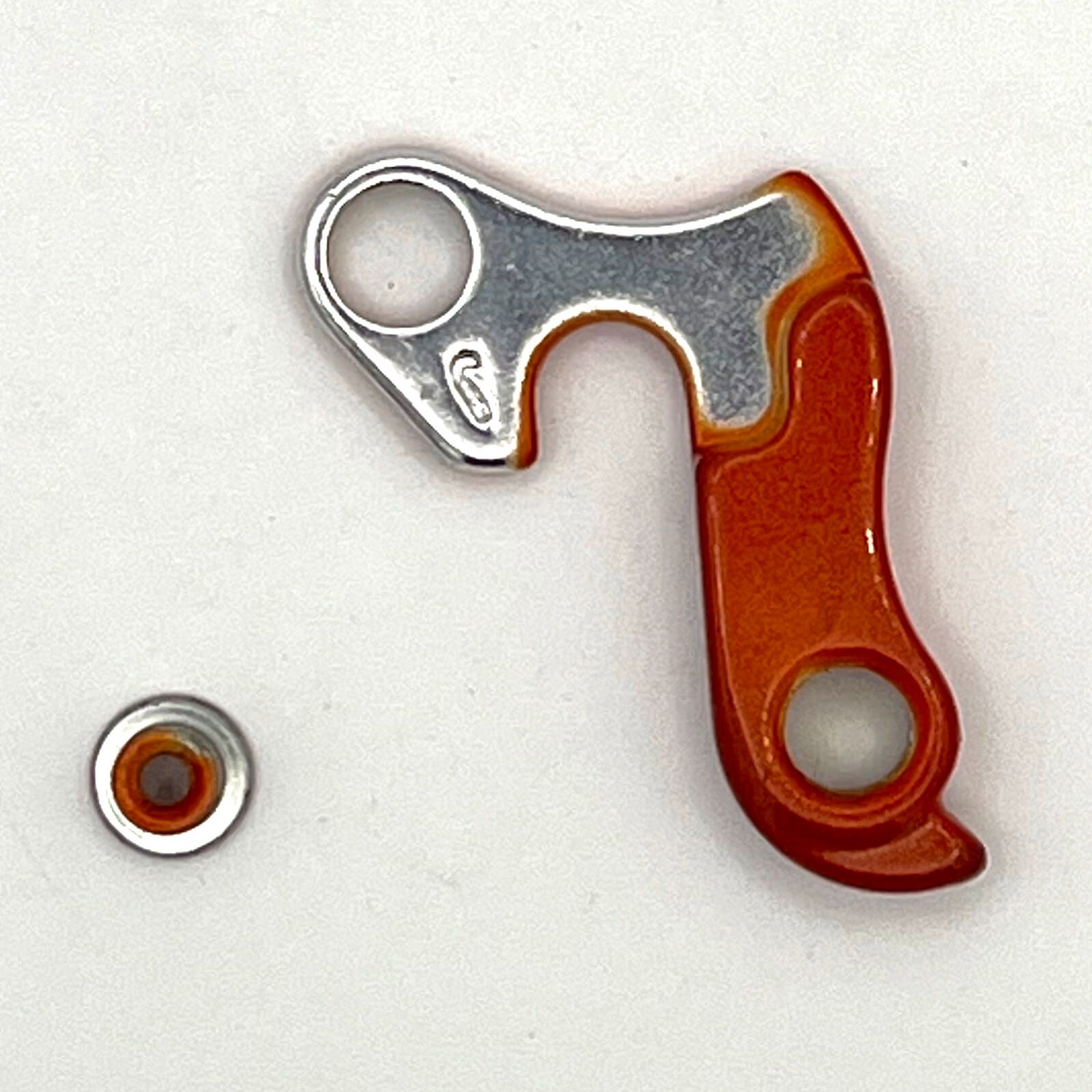 Marin Alpine Trail Derailleur Hanger Orange, possible # 13, # 47 or # 25 brands