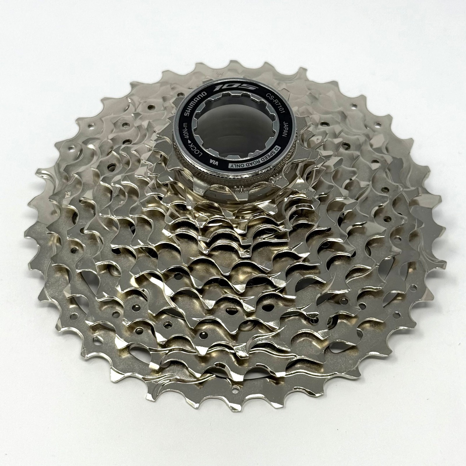 All New Shimano 105 CS-R7101 12-Speed Road Bike Cassette 11-34T HG L2 Silver