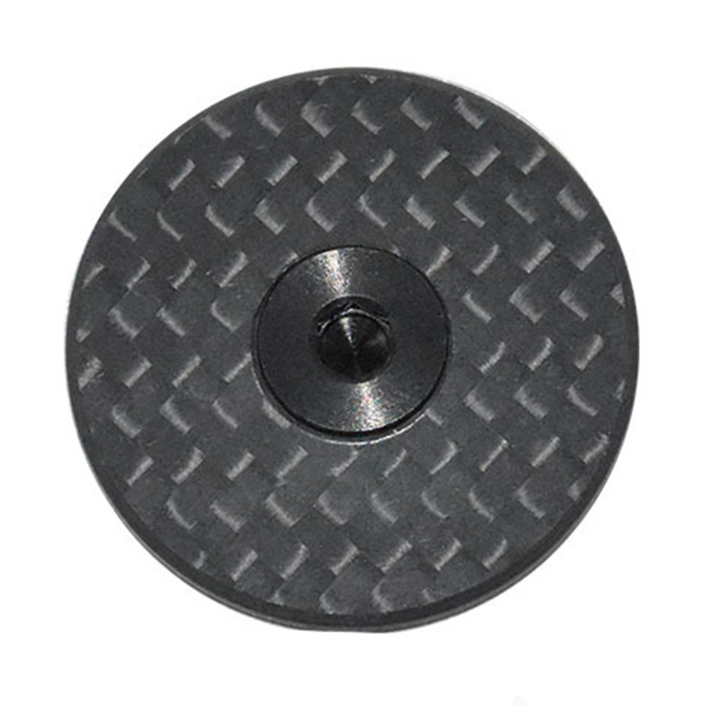Carbon Fiber Headset Top Cap with Titanium Screws Long lasting Performance