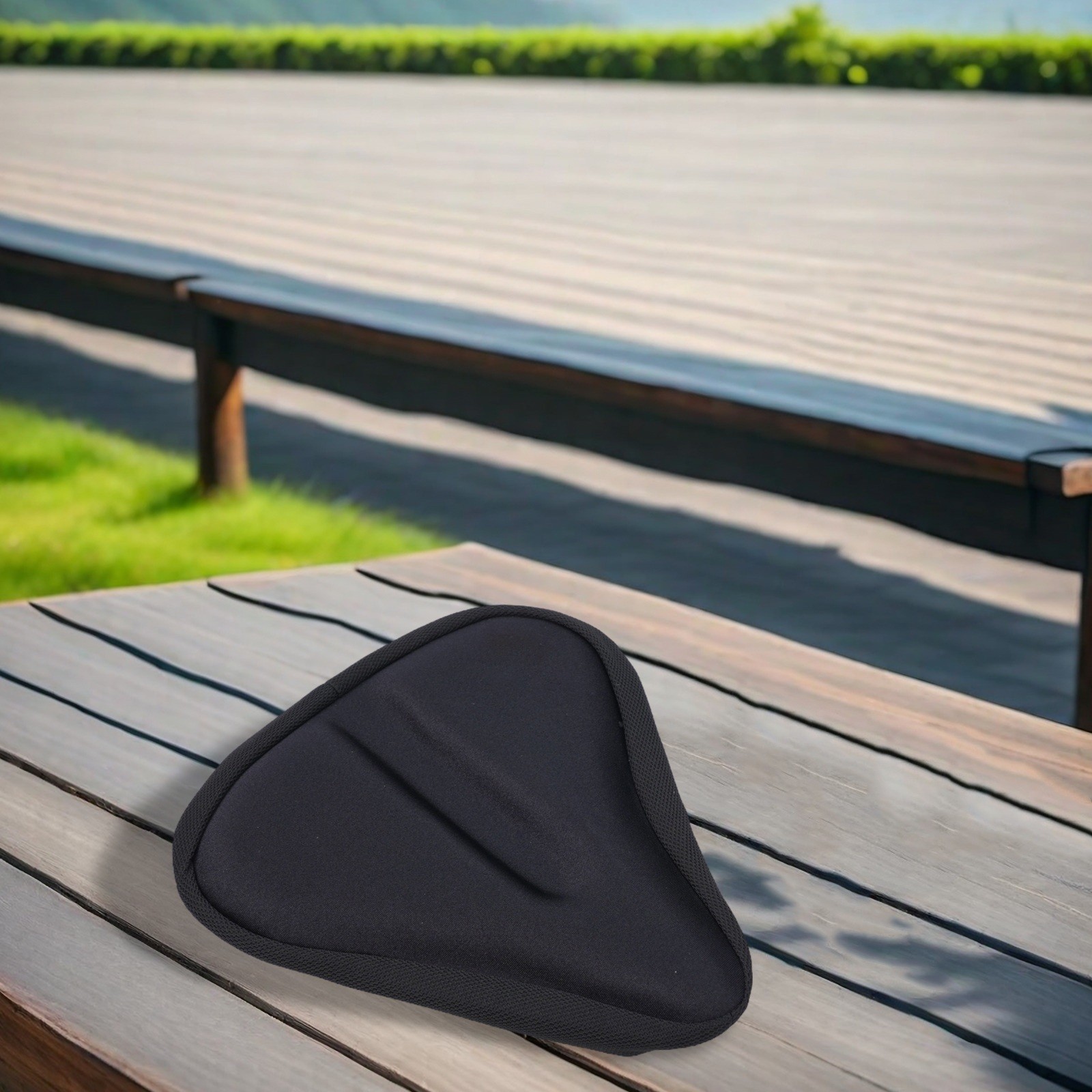 Soft Pad Saddle Gel Seat Comfort Wide Big Bum Bikes Bicycle Extra Sporty Covers