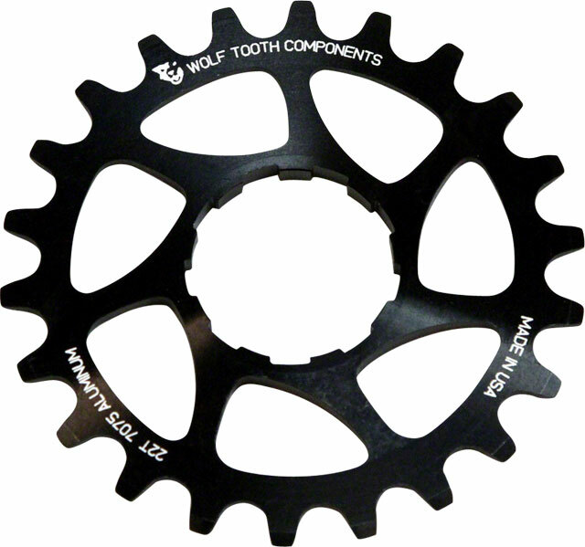 Wolf Tooth Components Single Speed Aluminum Cog 20T Compatible with 3/32