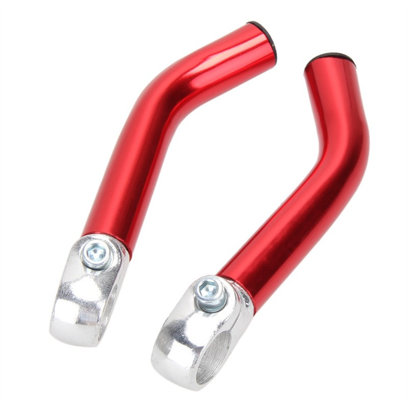 1Pair Alloy Bicycle Handlebar End Grips 22.2mm MTB Mountain Bike Handle Bar Ends