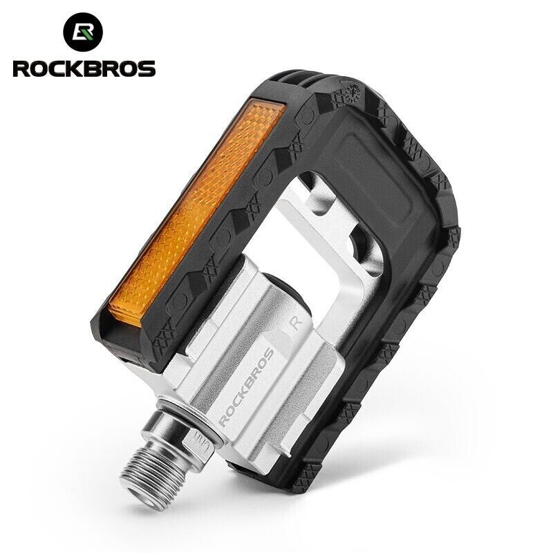 ROCKBROS Folding Bike Pedals MTB Road Pelin Pedals 2Pcs Anti-Slip Quick-Release