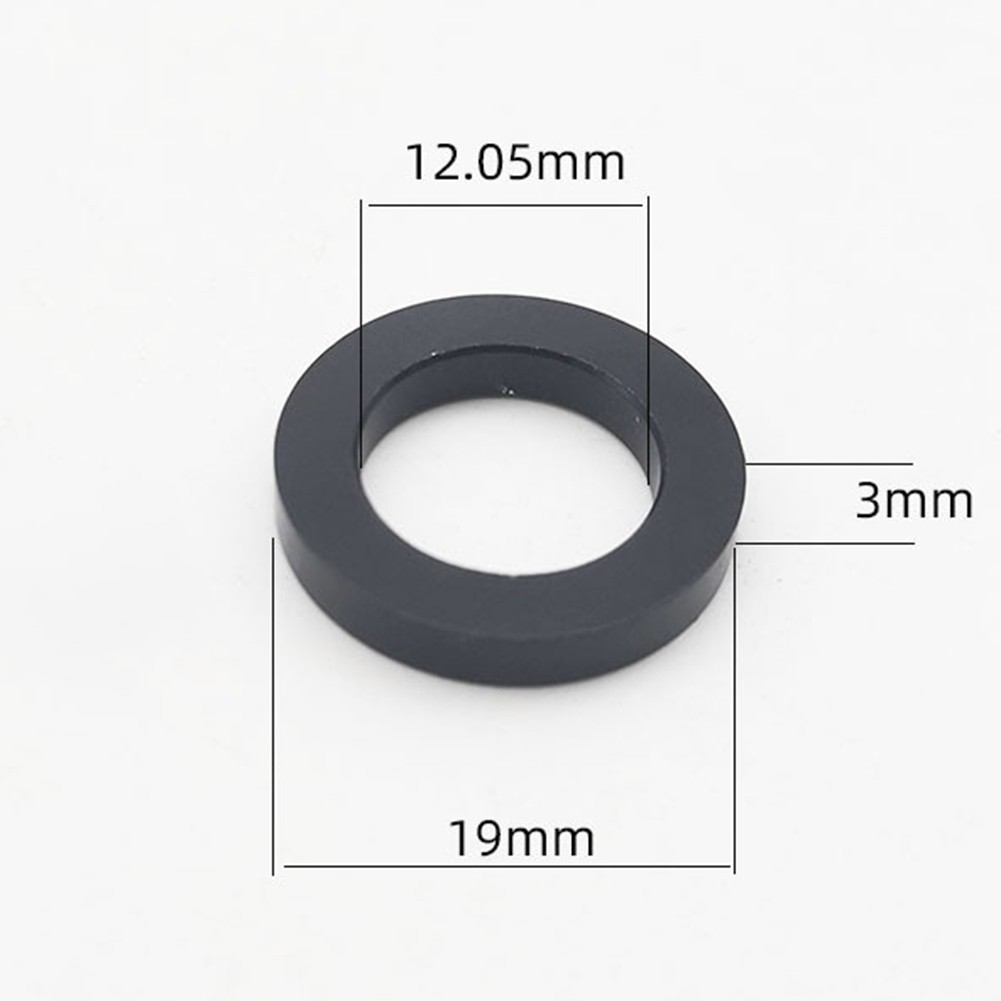 Bicycle Thru Axle Washer M12x3/7.5mm M15x0.2/5mm-Hubs Axle Flat/Conical Washers
