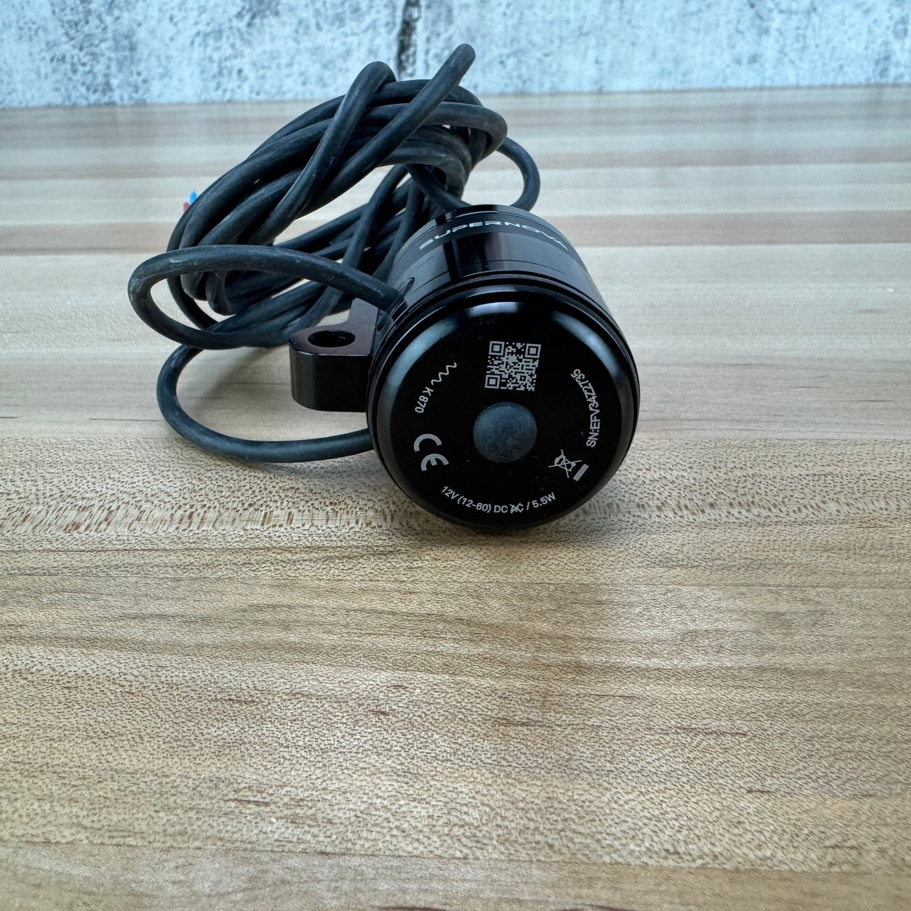 New! SuperNova E3 Pro E-Bike Light Bike Headlight Black 12V