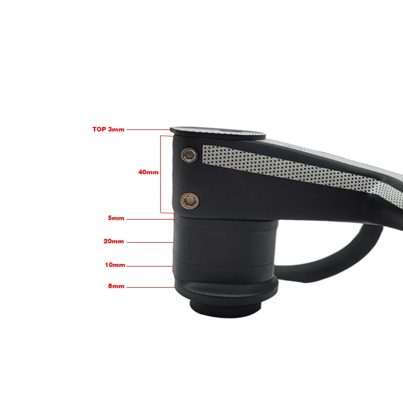 380-440mm Carbon Road Bike Drop Bar Integrated 28.6mm Fork Steer with Spacers
