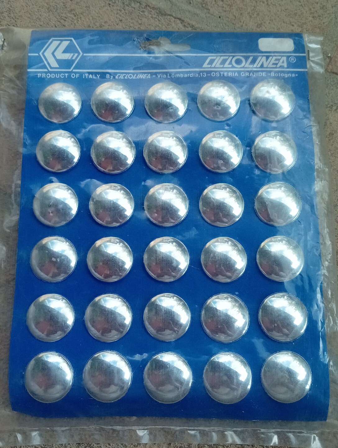 Cyclolinea Chrome Handlebar Caps 15 Pairs Colnago Bianchi Cinelli De Rosa Nib N