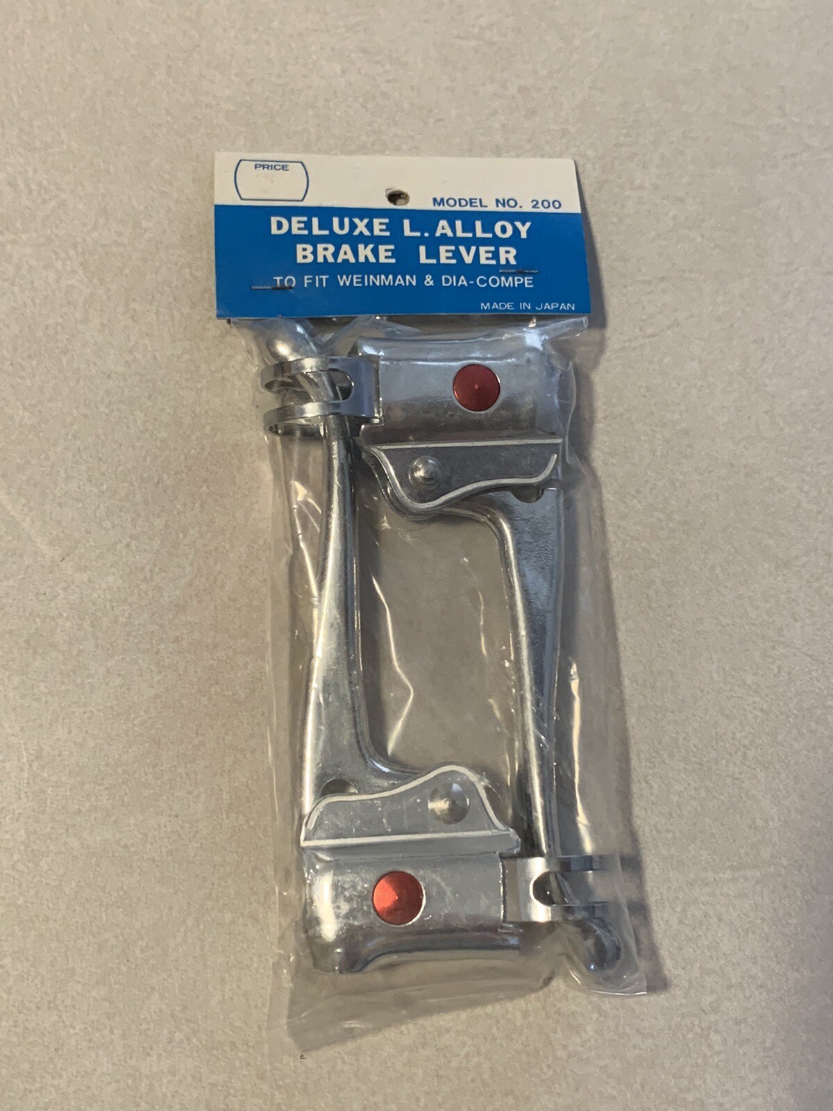 NOS Deluxe L. Alloy Brake Lever Model No. 200 – To Fit Weinman & Dia-Compe