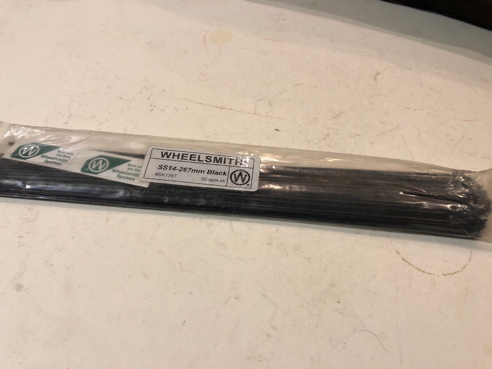Wheelsmith SS 14-267 mm Black Spokes