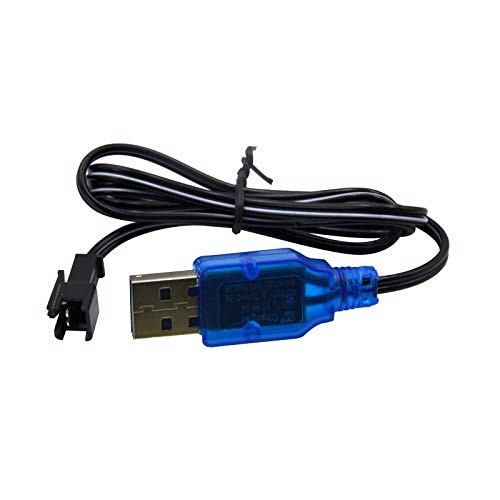 2 Pack 3.7V Lithium Battery Charger Cable with SM-2P Plug Connector for Some