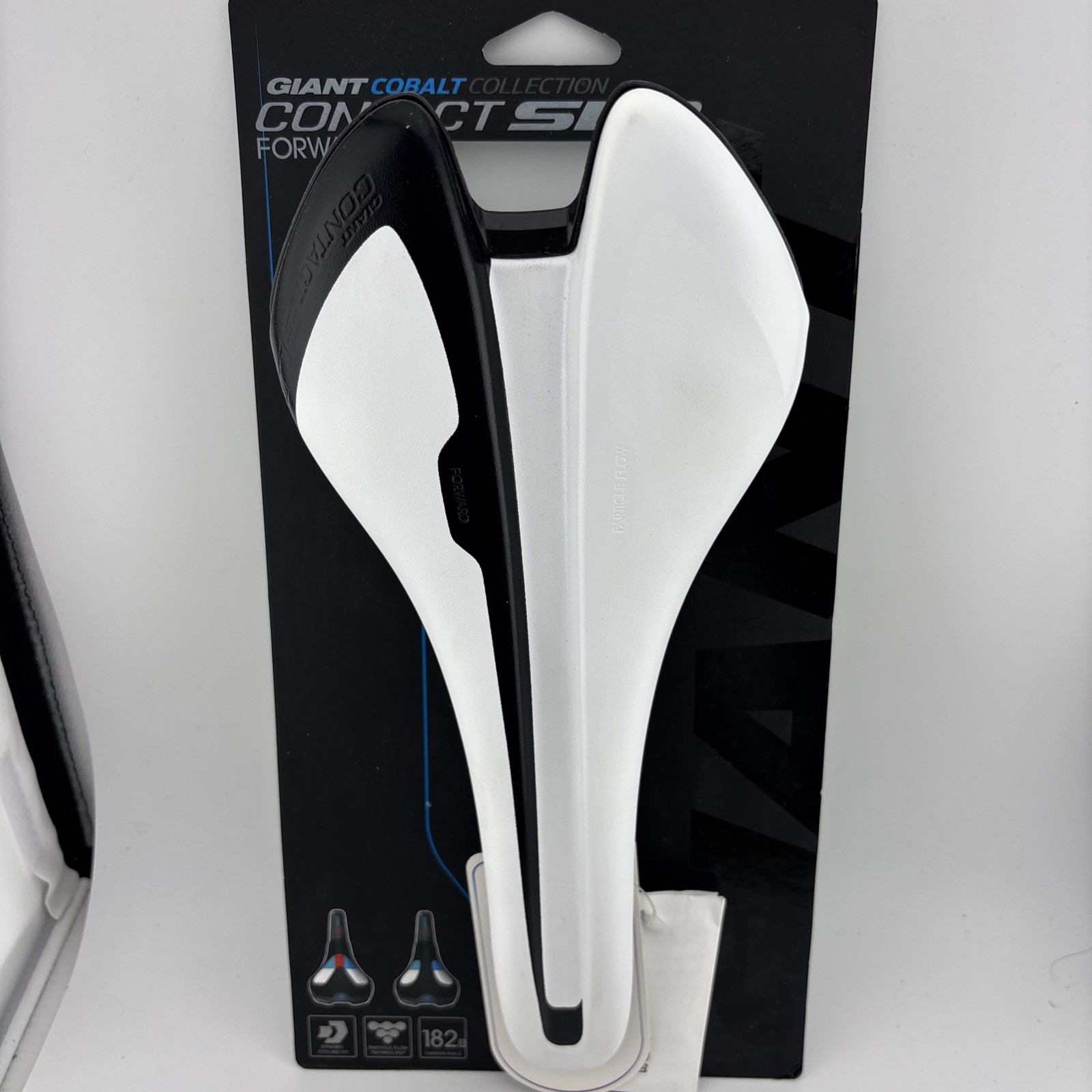 Giant Cobalt Collection Contact SLR Saddle Forward Position Carbon White