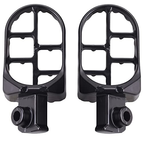 Aluminium Dirt Bike Foot Pegs, Black, Rear, Universal Fit for PW50 PW80 BLACK