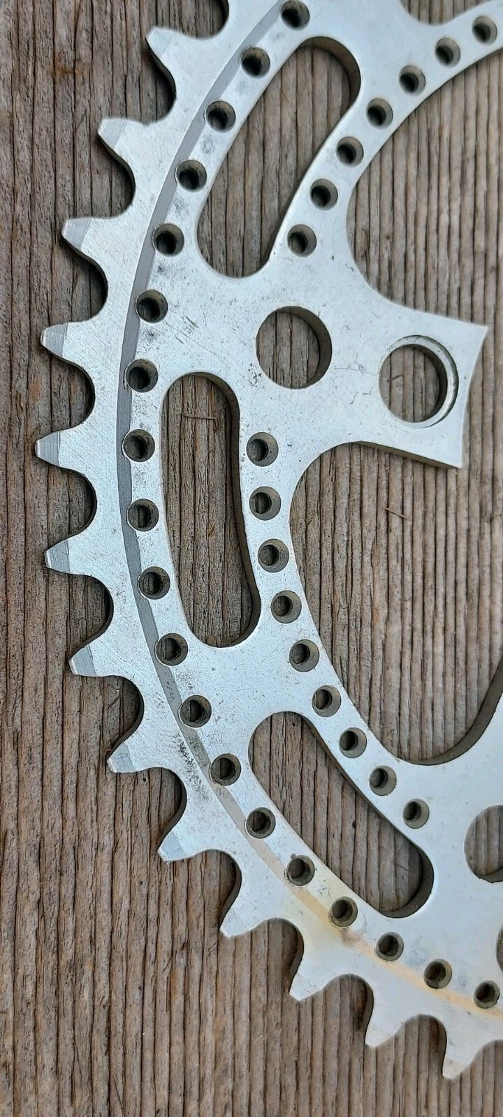 Vintage Stronglight Chainring 44t Drillium 86mm BCD – Eroica Bike