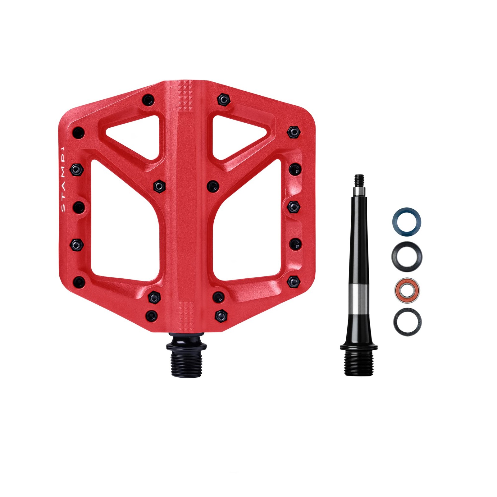 MTB Pedals Stamp 1 Composite Platform Flat Pedals Road Mountain Bike Part