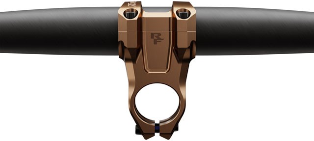 RaceFace Turbine Stem – 50mm, 35mm Clamp, +/-0, 1 1/8″, Kashmoney Gold