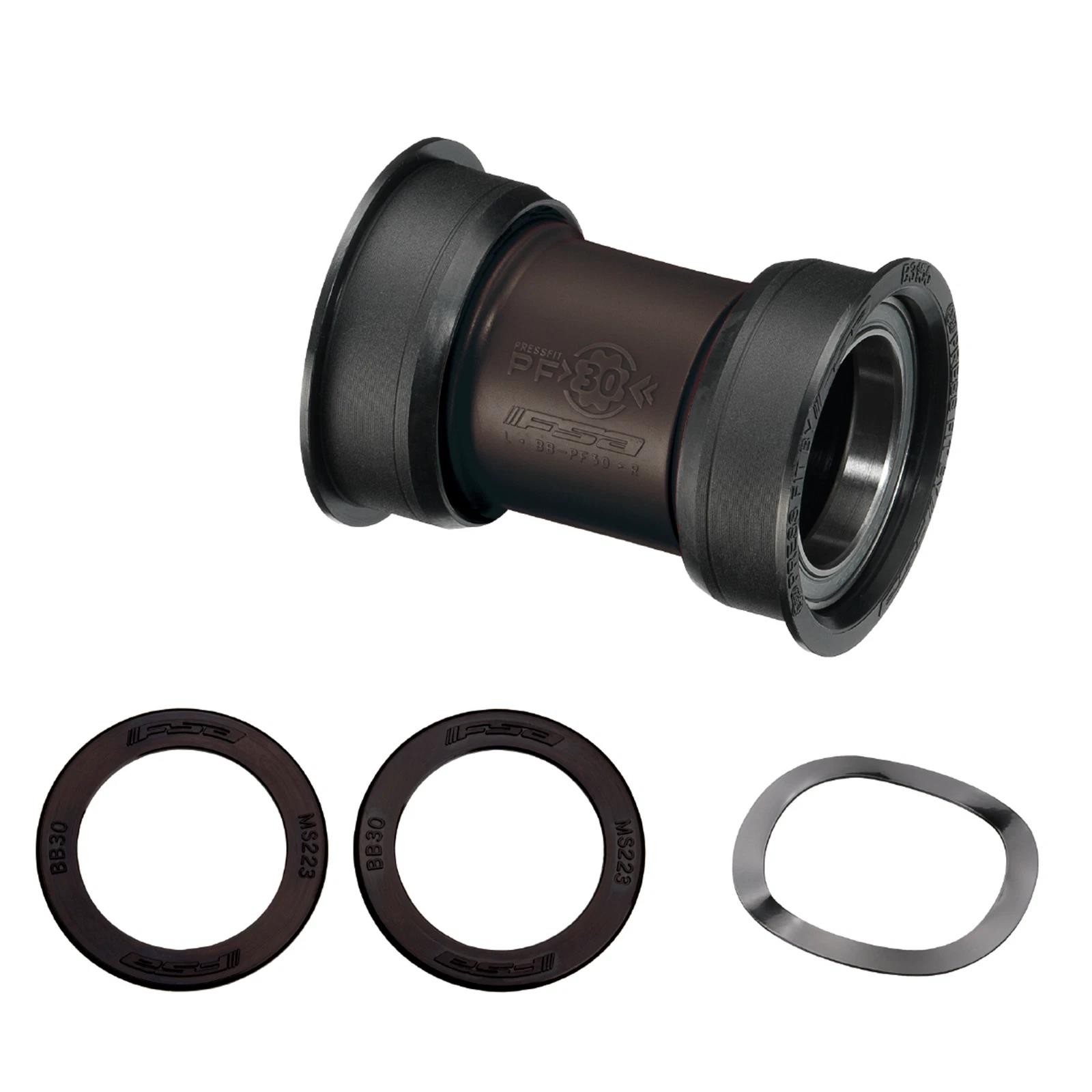 FSA PF30 Bottom Bracket Press Fit w Sleeve for BB30/BB386 30mm Spindle NEW