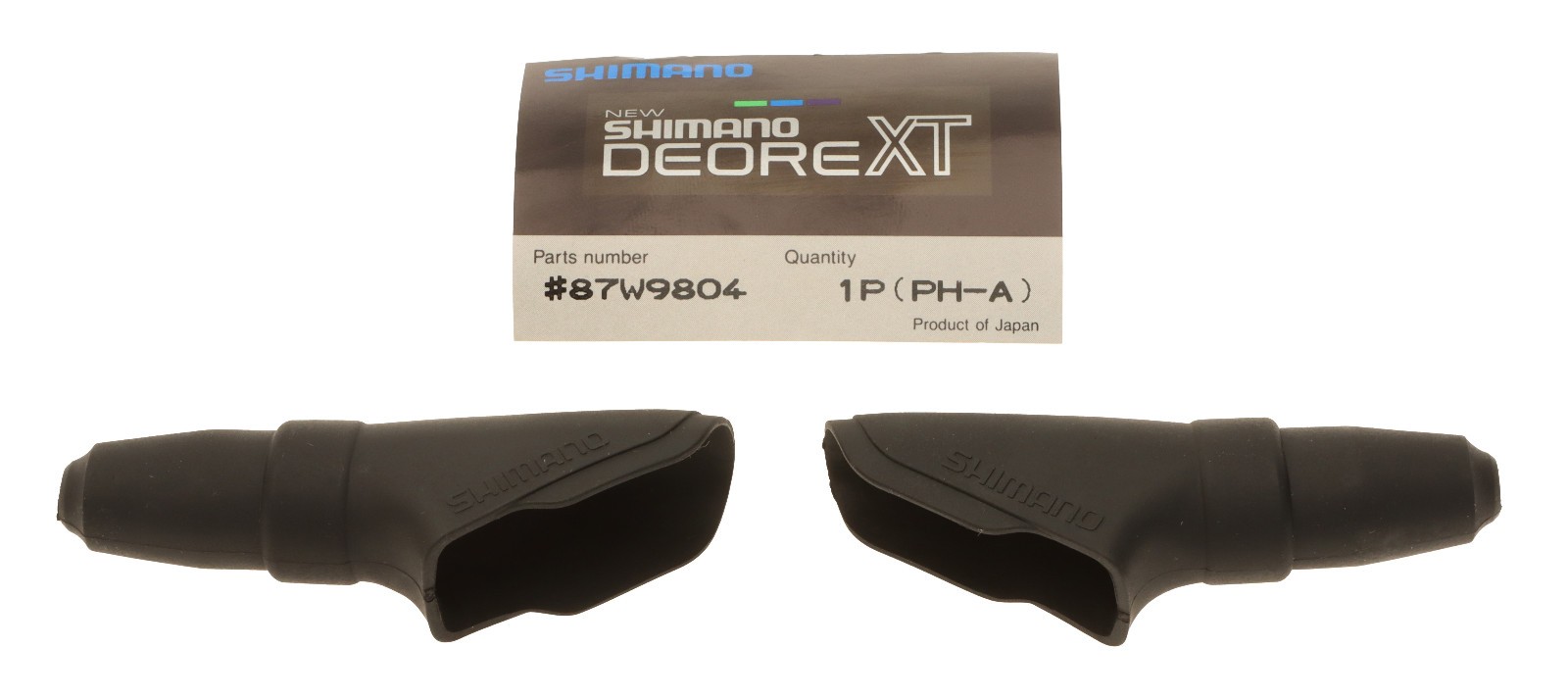Shimano Deore XT Brake Hoods Pair for BL-M732 and BL-M733 Black NEW NOS