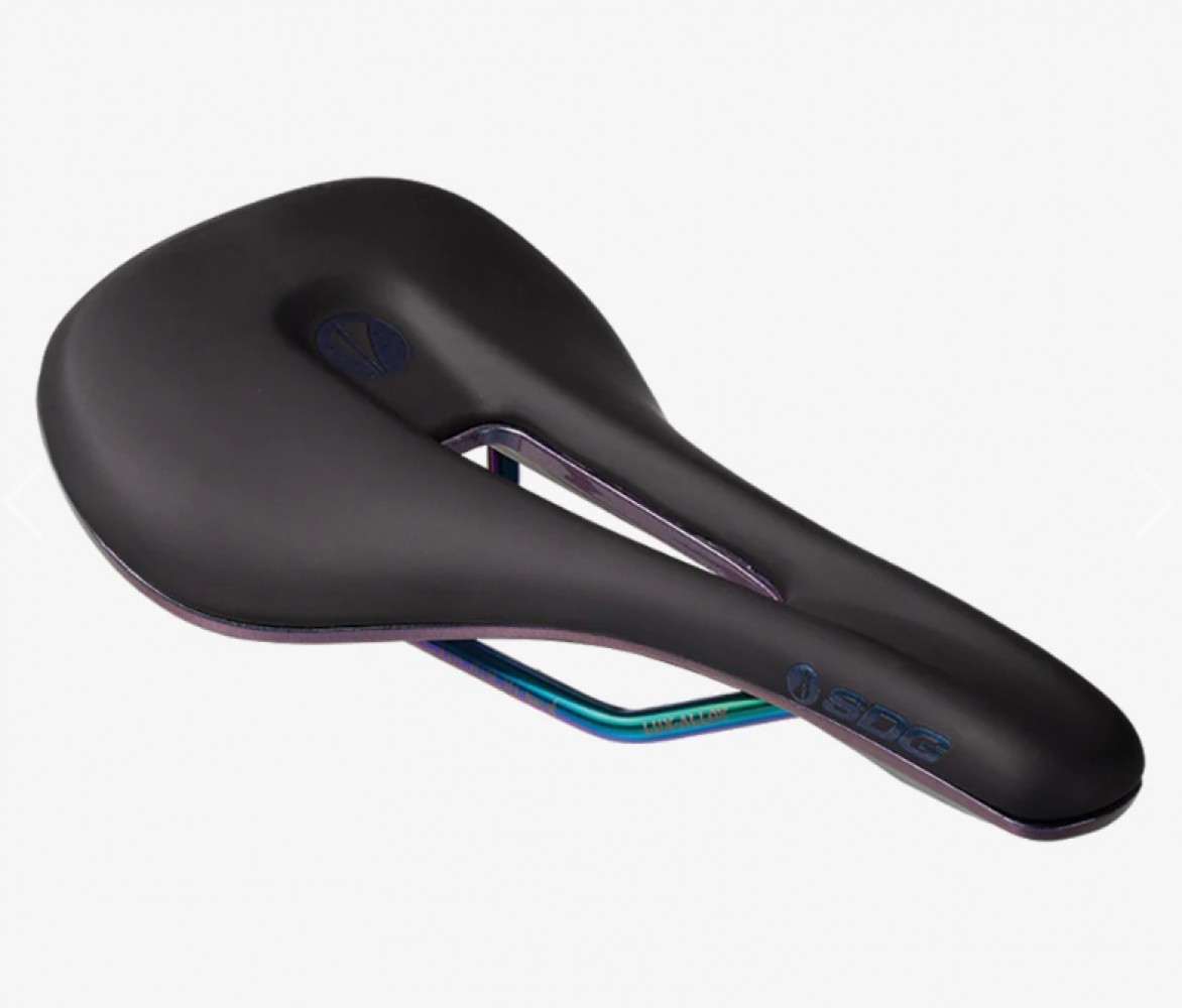 SDG Bel-Air V3 Overland Bike Bicycle Saddle Trail, XC, Gravel – Black/Fuel