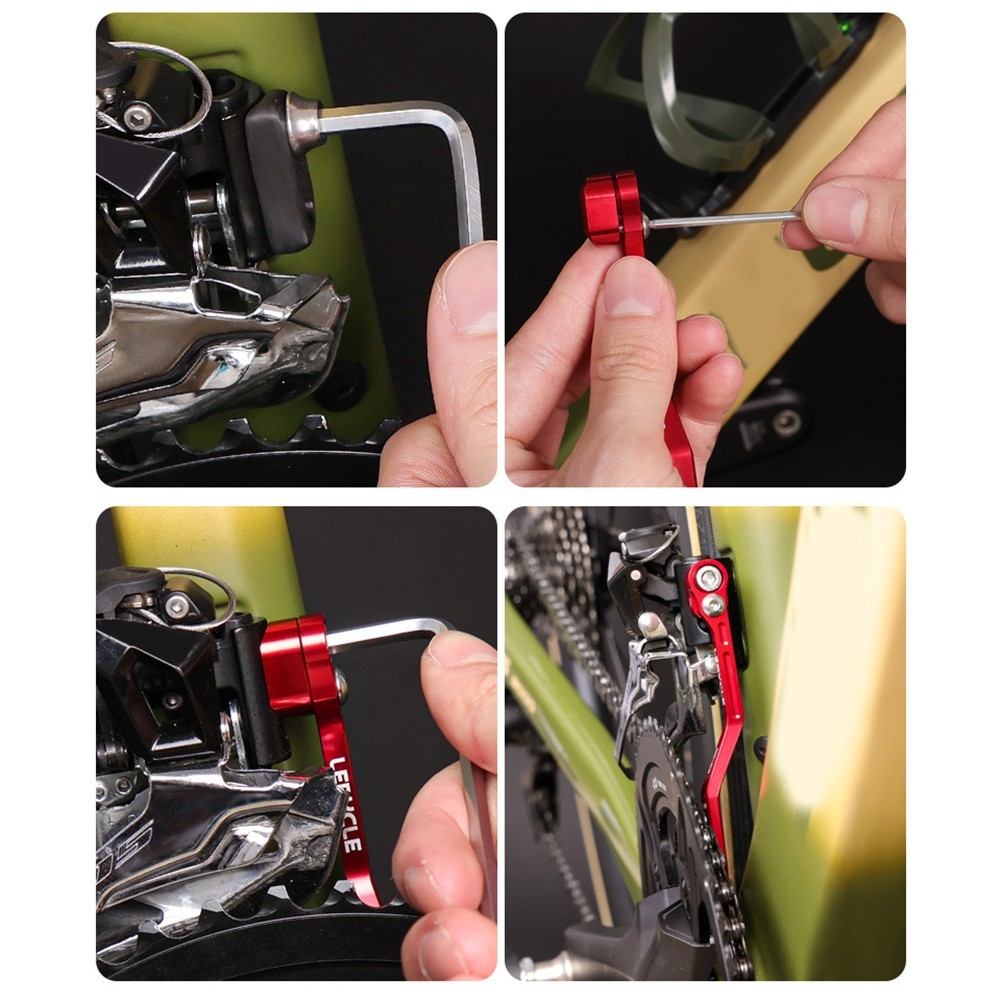 Chain Guide Road Bike 1 Set 9g Aluminum Alloy+Stainless Steel Anti-drop