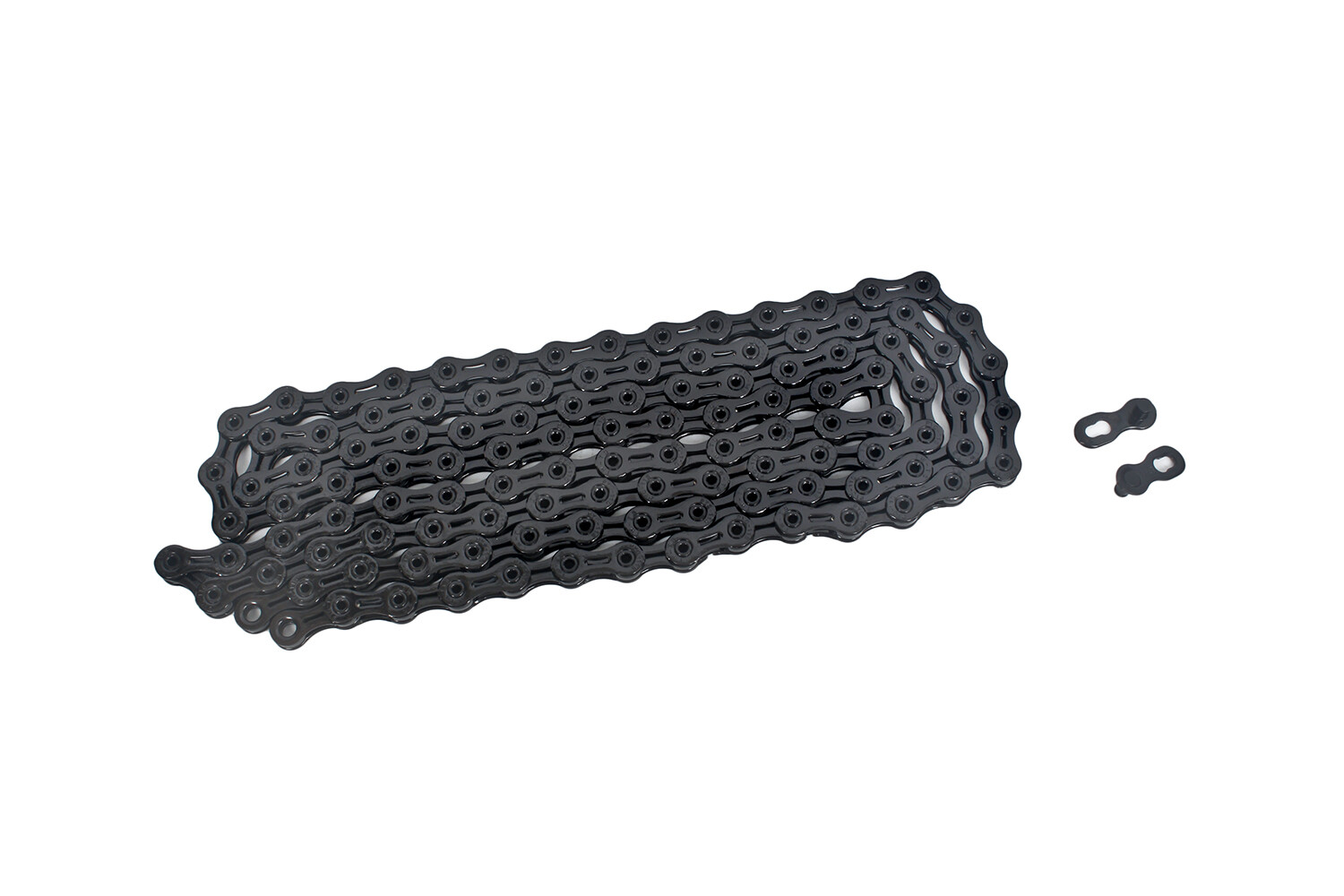 PYC Hollow-pin 11 Speed Bicycle Bike Chains for 11s Shimano/Campy in DLC Black