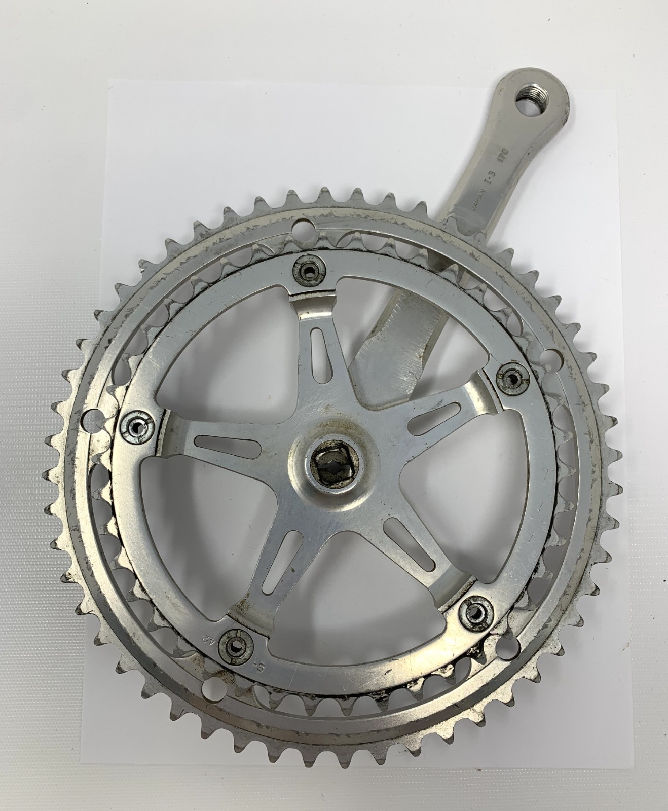 Vintage Suntour Superbe Drive Side Crank 52/42T 170mm