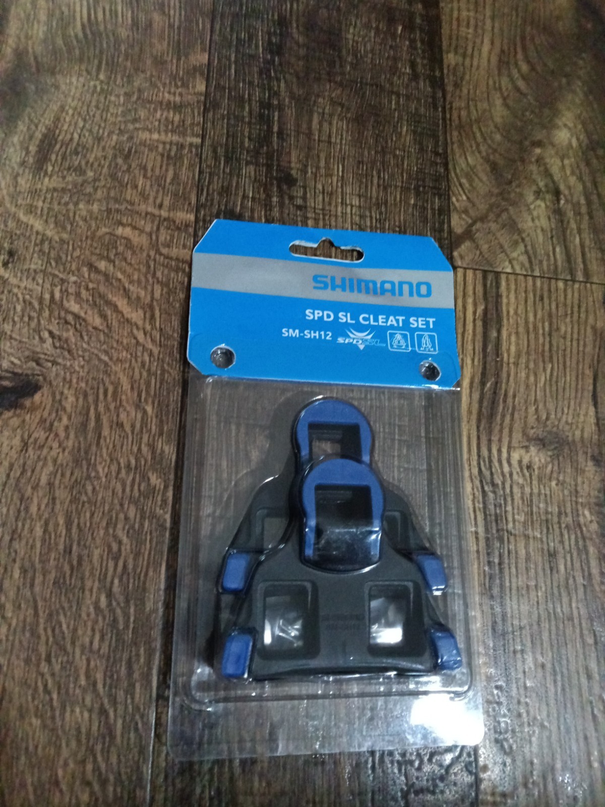 SHIMANO SPD-SL SM-SH12 BLUE Cleat Set Spdsl 1 Pair Racing Shoes New