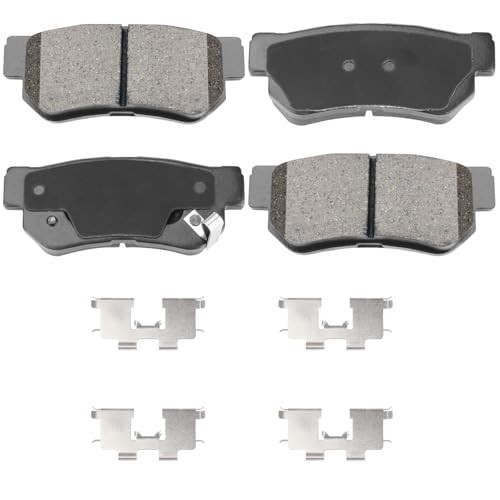 Rear Ceramic Brake Pads for Hyundai Sonata 1999-2008, for Santa Fe 2001 D813