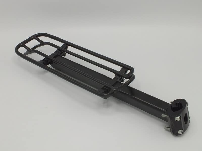 Aluminum Alloy Clamp On Seat Post Cargo Rack for Road Hybrid Mountain Bike