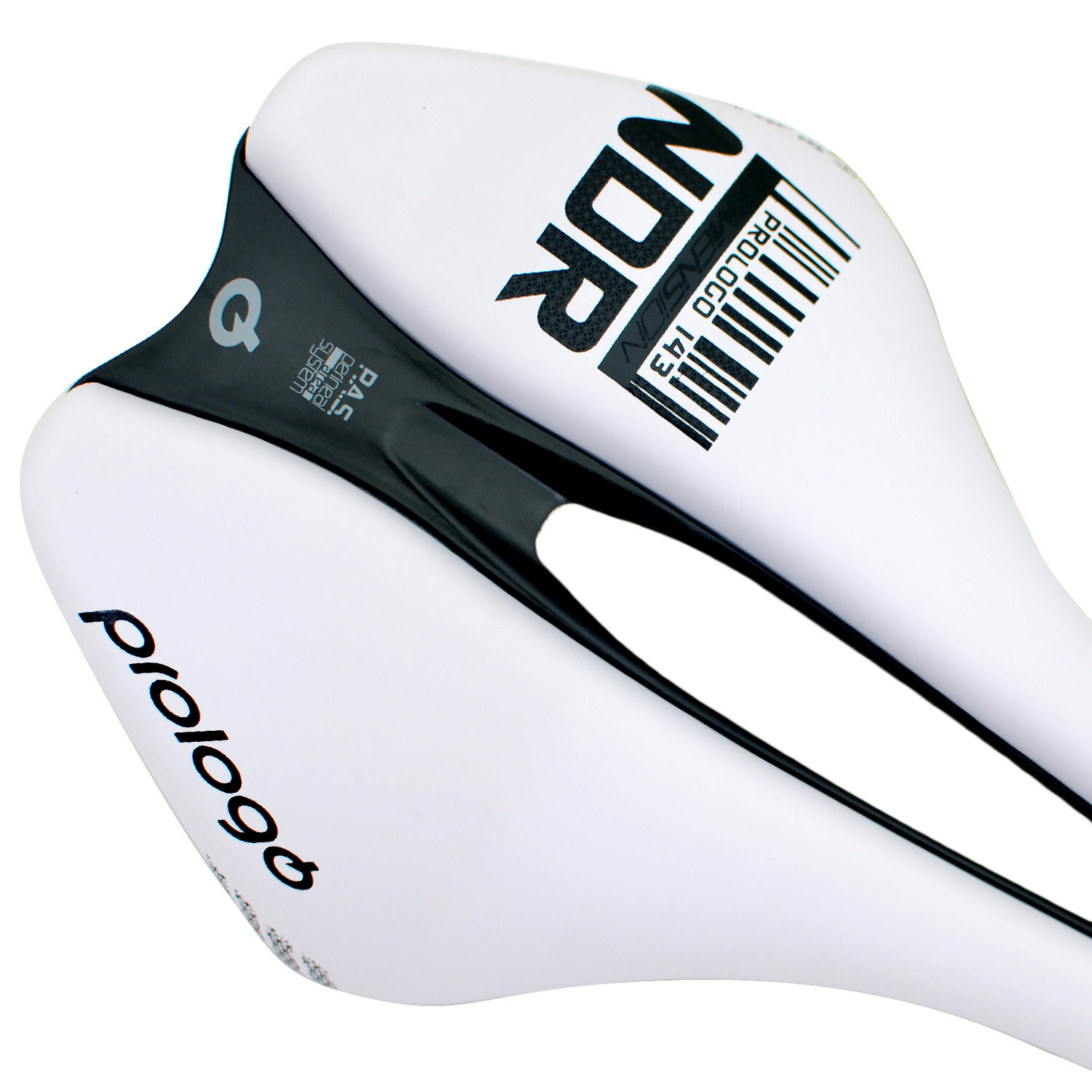 Prologo Dimension NDR T4.0 Rail Road MTB Triathlon Saddle , White
