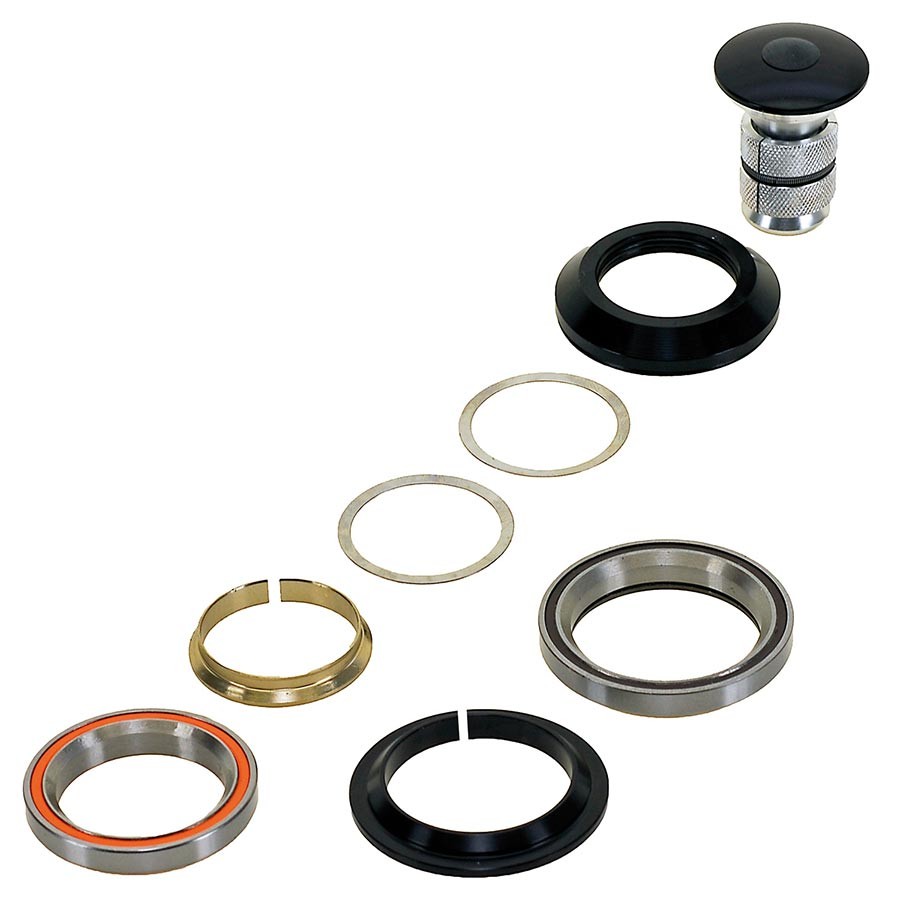 Neco Neco 1 1/8″ – 1 1/4″ Ahead, Headset, : IS42/28.6 | IS47/33, Integrated,